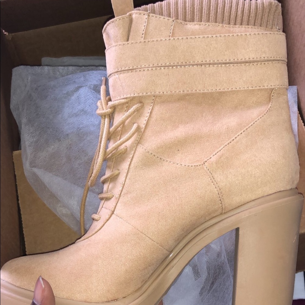 Tan Booties